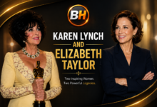 Karen Lynch and Elizabeth Taylor