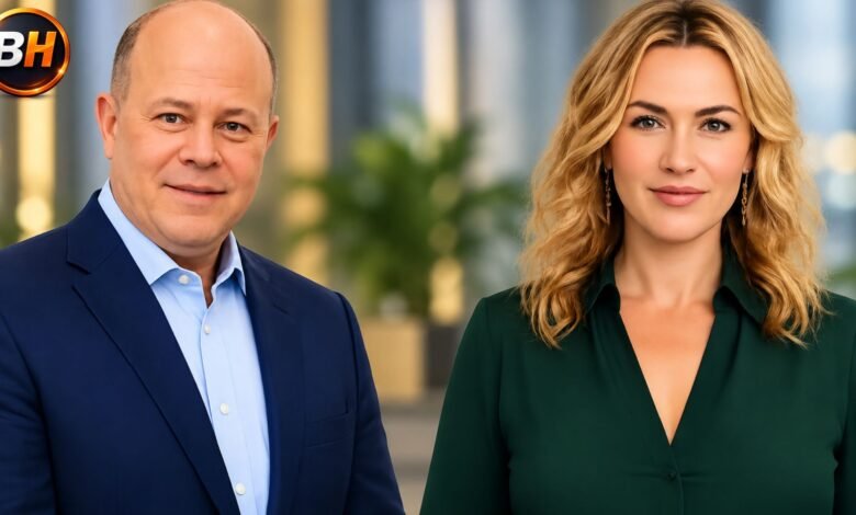 David Tepper and Kate Winslet