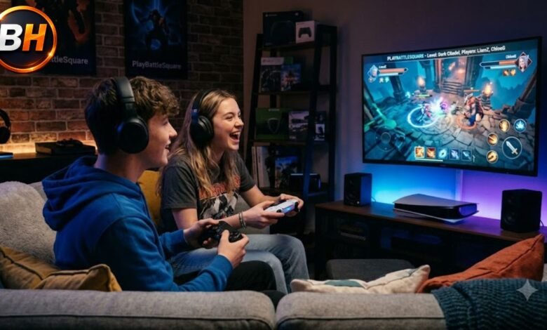 Playing Games on PlayBattleSquare