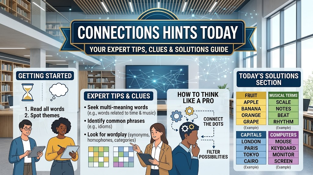 Connections Hints Today